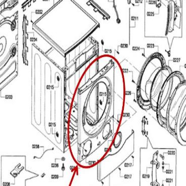 Bosch Part# 00248987 Case (OEM) Front