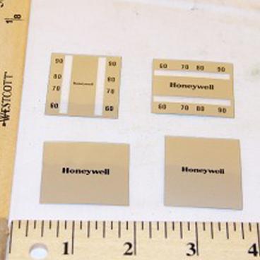 Honeywell Part# 14004441-001 4 SCALE PLATES FOR TP970 COVER (OEM)