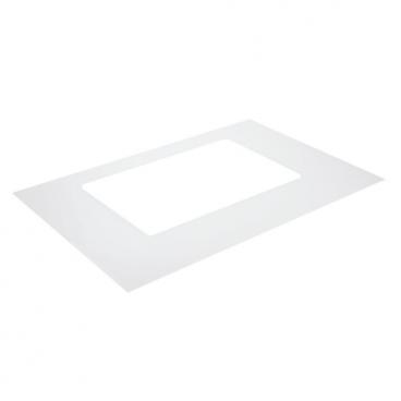 Whirlpool SF380LEPB3 Oven Glass Door Panel Exterior (White) Genuine OEM