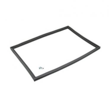 Whirlpool W4TXNWFWQ01 Freezer Door Gasket (Black) - Genuine OEM