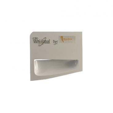 Whirlpool WFW72HEDW0 Dispenser Drawer Handle (White) - Genuine OEM