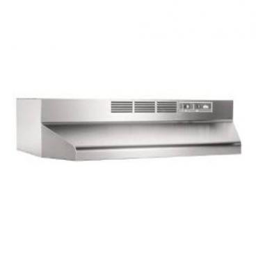 Broan Part# 413004 Non Ducted Range Hood (OEM) 30 Inch Ss