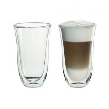Delonghi Part# 5513214611 Latte Macchiato Thermo Glasses (OEM)