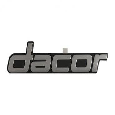 Dacor Part# 72945CH Logo (OEM)