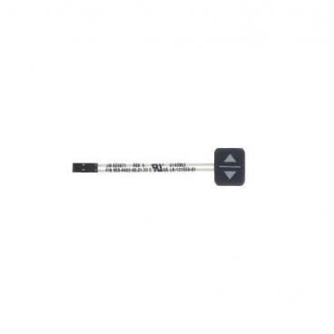 GE JVB37A2BB Membrane Switch (Black) - Genuine OEM