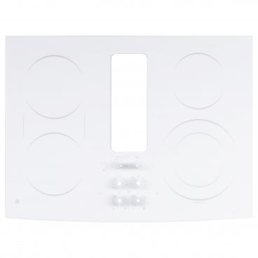GE PP989TN2WW Glass Cooktop Assembly (White) - Genuine OEM