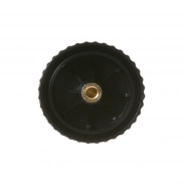 GE WSM2420D1WW Timer Control Knob (Black) - Genuine OEM