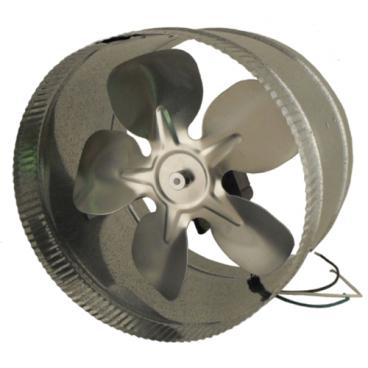Supco Part# DB12 12 Inch Duct Booster with 10 Inch Fan (OEM)
