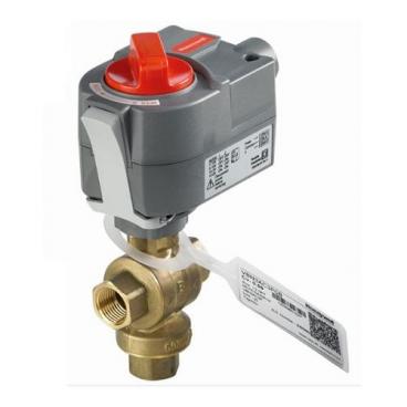 Honeywell Part# VBN3AHPA3000 1/2 Inch 3-Way Ball Valve 4.3CV with MOD NSR Actuator (OEM)