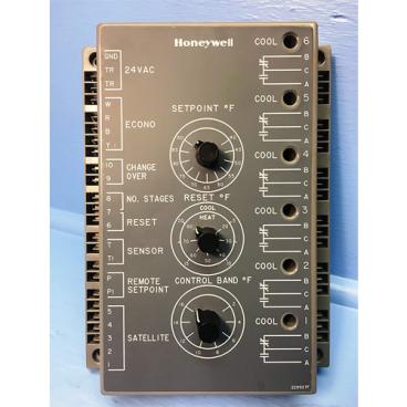 Honeywell Part# W7100A1053 Discharge Air Temperature Controller, 0 Heat / 6 Cool (OEM)
