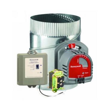 Honeywell Part# Y8150A1017 Fresh Air Ventilation System with TrueZONE Damper (OEM)