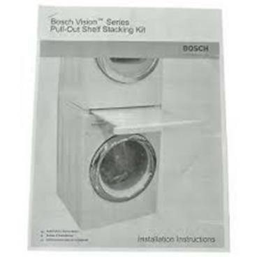 Bosch Part# 00382890 Installation Instructions (OEM)
