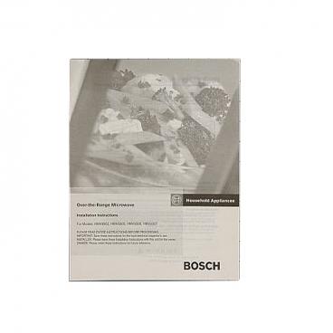 Bosch Part# 00438319 Installation Instruction (OEM)