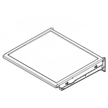 Frigidaire FGHF2366PFFA Crisper Drawer Shelf Cover (With Glass) Genuine OEM