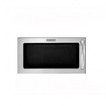 KitchenAid KHMS2040BBL0 Complete Microwave Door Assembly - Genuine OEM