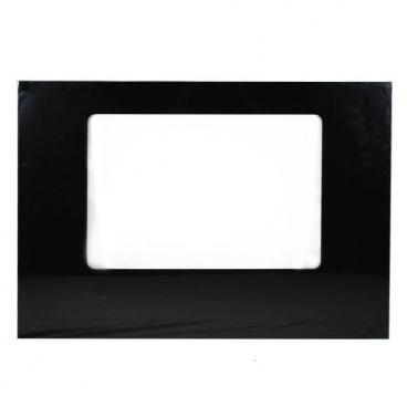 Whirlpool GERC4120PT0 Outer-Front Door Glass (black) - Genuine OEM