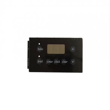 Tappan TEF326FBB Touchpad Control Panel Overlay  - Black - Genuine OEM