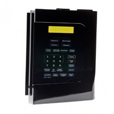 GE JVM1540DM4WW Touchpad/Control Panel/Keypad -black - Genuine OEM