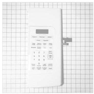 GE JVM1750DP2CC Keypad-Touchpad and Control Panel - white - Genuine OEM