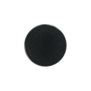 Hotpoint RGB740BEHBWH Black Burner Cap - about 3.5inches