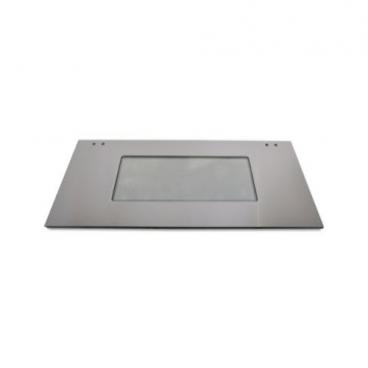 KitchenAid KEHC309JBL3 Outer Microwave Door-Glass (stainless) - Genuine OEM