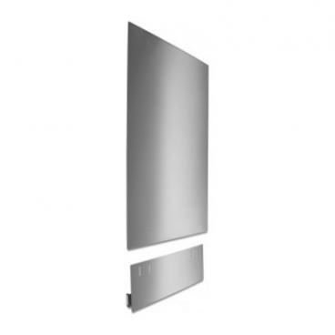KitchenAid KUDS03FTWH2 Side Panel Kit - Stainless Steel - Genuine OEM