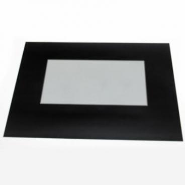 Maytag MER5755QAB Outer Door Glass - Black Genuine OEM