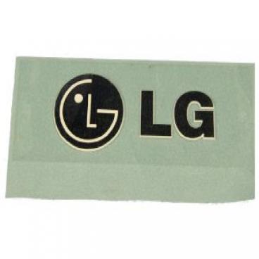 LG Part# MFT62346501 Nameplate (OEM)