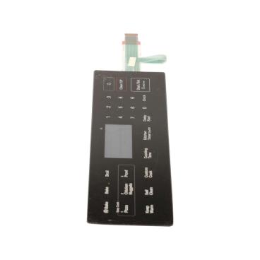 Samsung NX583G0VBSR/AA-0001 Touchpad Control Panel Overlay - Black - Genuine OEM