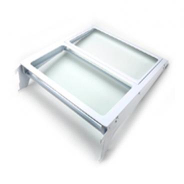 Samsung RFG297AARS/XAA Glass Shelf Assembly - Genuine OEM