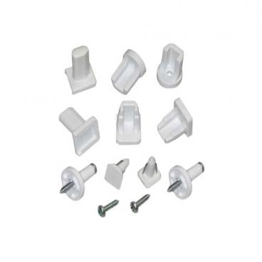 Whirlpool 3VED29DQAW00 Shelf Support Stud Kit - Genuine OEM