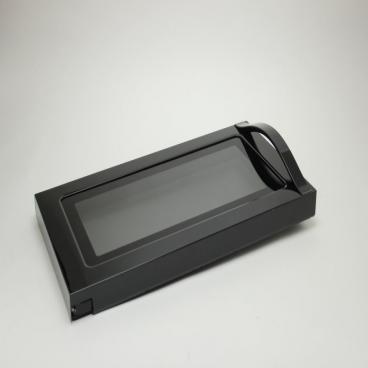 Whirlpool YWMH31017AB0 Complete Microwave Door (black) - Genuine OEM