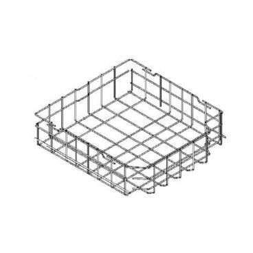 KitchenAid KDTM404EWH2 Lower Dishrack Assembly - Genuine OEM