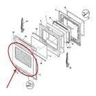 Frigidaire Part# 316453016 Oven Door Glass Assembly (OEM)