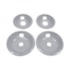 Amana AER5515QAQ Drip Bowl Kit (Two 6 Inch and Two 8 Inch) - Genuine OEM