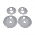 Amana CC-7 Drip Bowl Kit (Two 6 Inch and Two 8 Inch) Genuine OEM