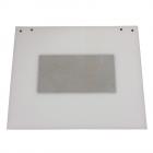 KitchenAid KEBS177DBS8 Oven Door Glass (Outer, White) - Genuine OEM