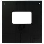 Maytag CWE4800ACE Outer Oven Door Glass - Black - Genuine OEM