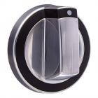Whirlpool G7CE3034XC00 Burner Knob (Black, Stainless) - Genuine OEM