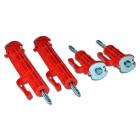 Whirlpool GHW9150PW4 Shipping Bolt Kit (Red) - Genuine OEM