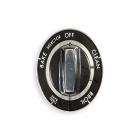 Whirlpool SF365BEPW0 Oven Temperature Knob (Black) - Genuine OEM