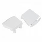 Frigidaire FFU14M7AW1 Door Handle End Cap Set (White) - Genuine OEM