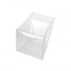 White Westinghouse WRS26MF5ASM Lower Crisper Drawer/Pan - Clear - Genuine OEM