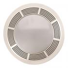 Broan Part# 751 Fan and Light with Round White Grille and Glass Lens, 100 CFM 3.5 Sones (OEM)