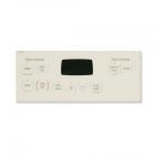 GE JB620DR1WW Button Control Faceplate (white) - Genuine OEM