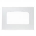 GE JB640DIR5BB Outer Door Glass (White) - Genuine OEM