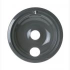 GE JBP25BM1WH Range Porcelain Drip Bowl (8 Inch, Grey) - Genuine OEM