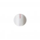 GE JBP25GxR1 Burner Control Knob (White) - Genuine OEM