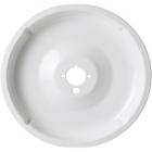 GE JGP336WEV2WW White Porcelain Burner Bowl - Medium - Genuine OEM
