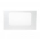 GE JTP18WA3WW Outer Door Glass (White) - Genuine OEM